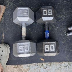50lb Dumbbells 
