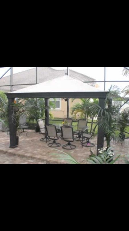 Sunjoy 10x12 Sean Conway Tiverton Gazebo