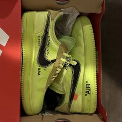 Off White Volt Air Forces