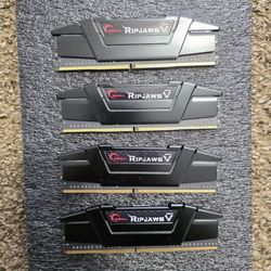 Ripjaws V series DDR4 DRAM memory 32GB (4x8GB) DDR4-3600 CL 16-19-19-39
