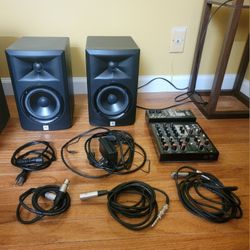 NEW- JBL Studio Monitor/PV® 6 BT 6 Channel Compact Mixer with Bluetooth