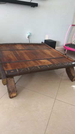 Antique coffee table
