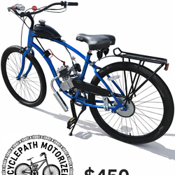 Gas bike not an e-bike motorized bicycle motor delivery available