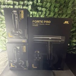 Jrl Onyx Clipper Trimmer Set With Blow dryer 
