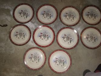 CHRISTMAS DISH SET (21)