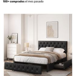 Yaheetech Queen Bed Frame