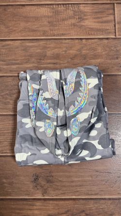 Bape camo city shark white