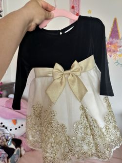18-24 Months Beautiful Ball Gown Dress & Dress Shoes