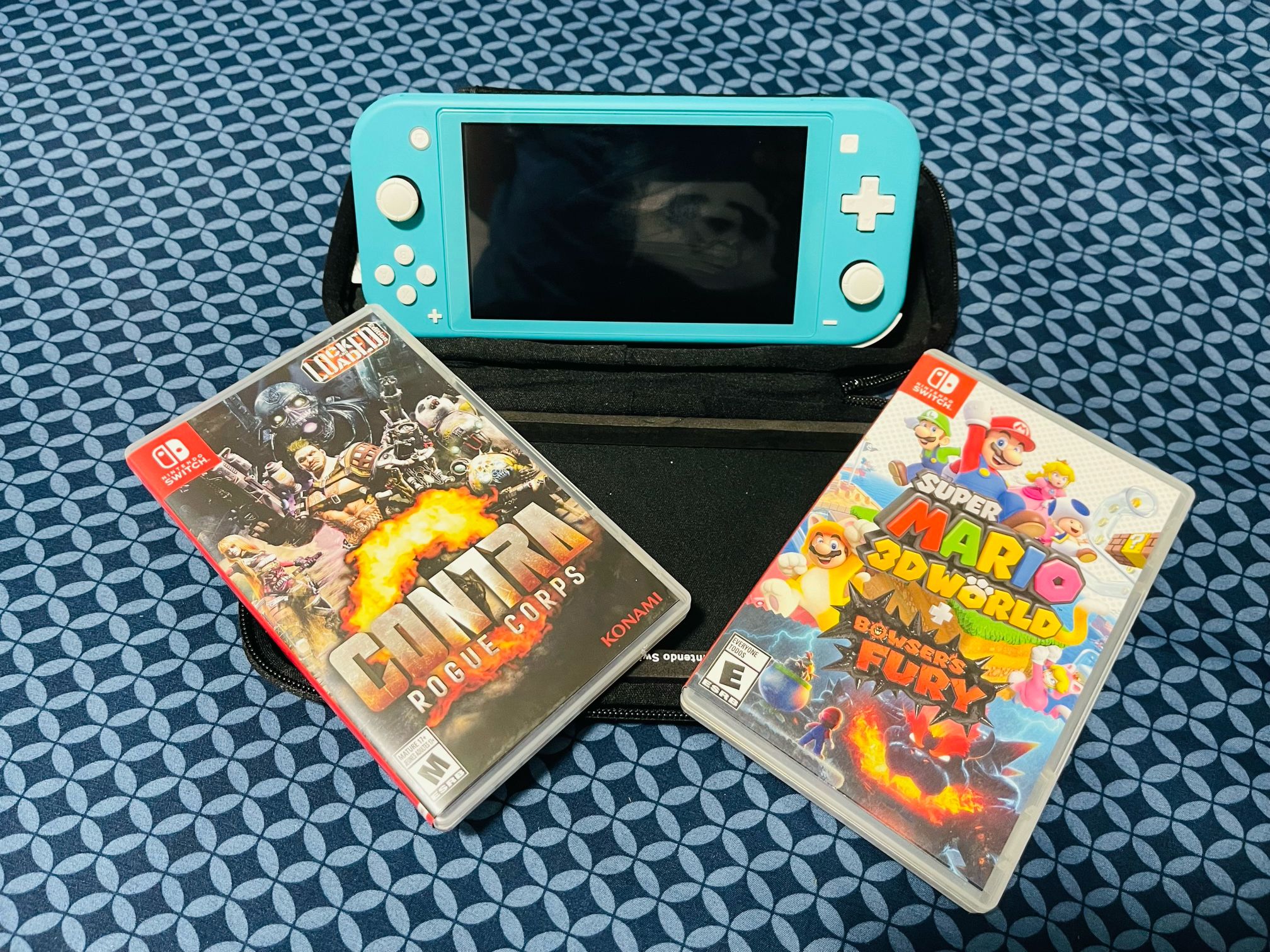 Nintendo Switch With Two Games