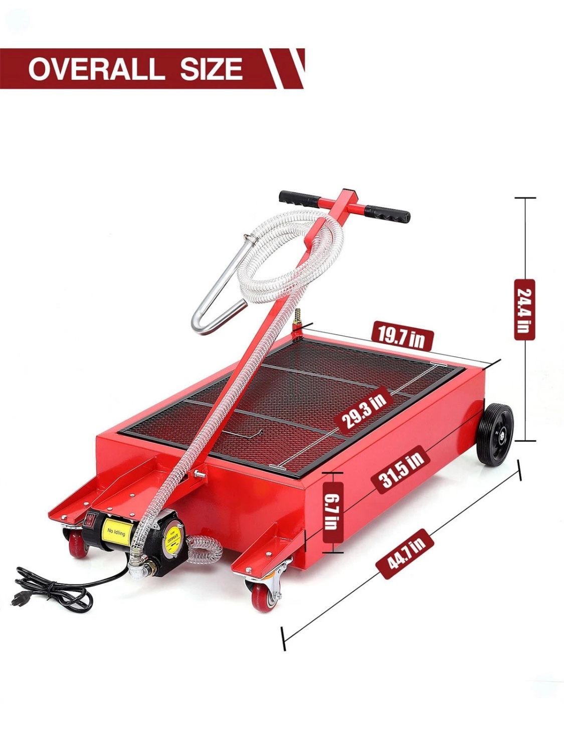 Garvee Oil Pan 20 Gallon Electric Pump