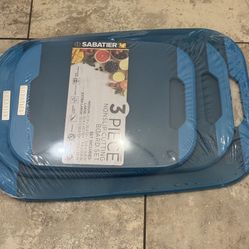 New Cutting Board Set 3 Piece 