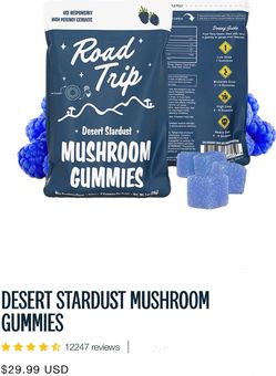 Organic Gummies Blue Raspberry