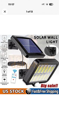 Outdoor solar lights