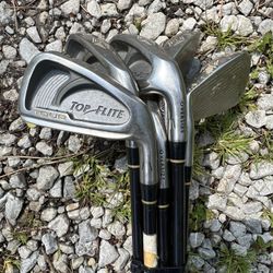 Set of Oversize Golf Clubs Top Flight  - R Performance Flex Tour Irons 3-9