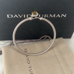David Yurman Petite Chatelaine® Bracelet In Sterling Silver With Citrine 