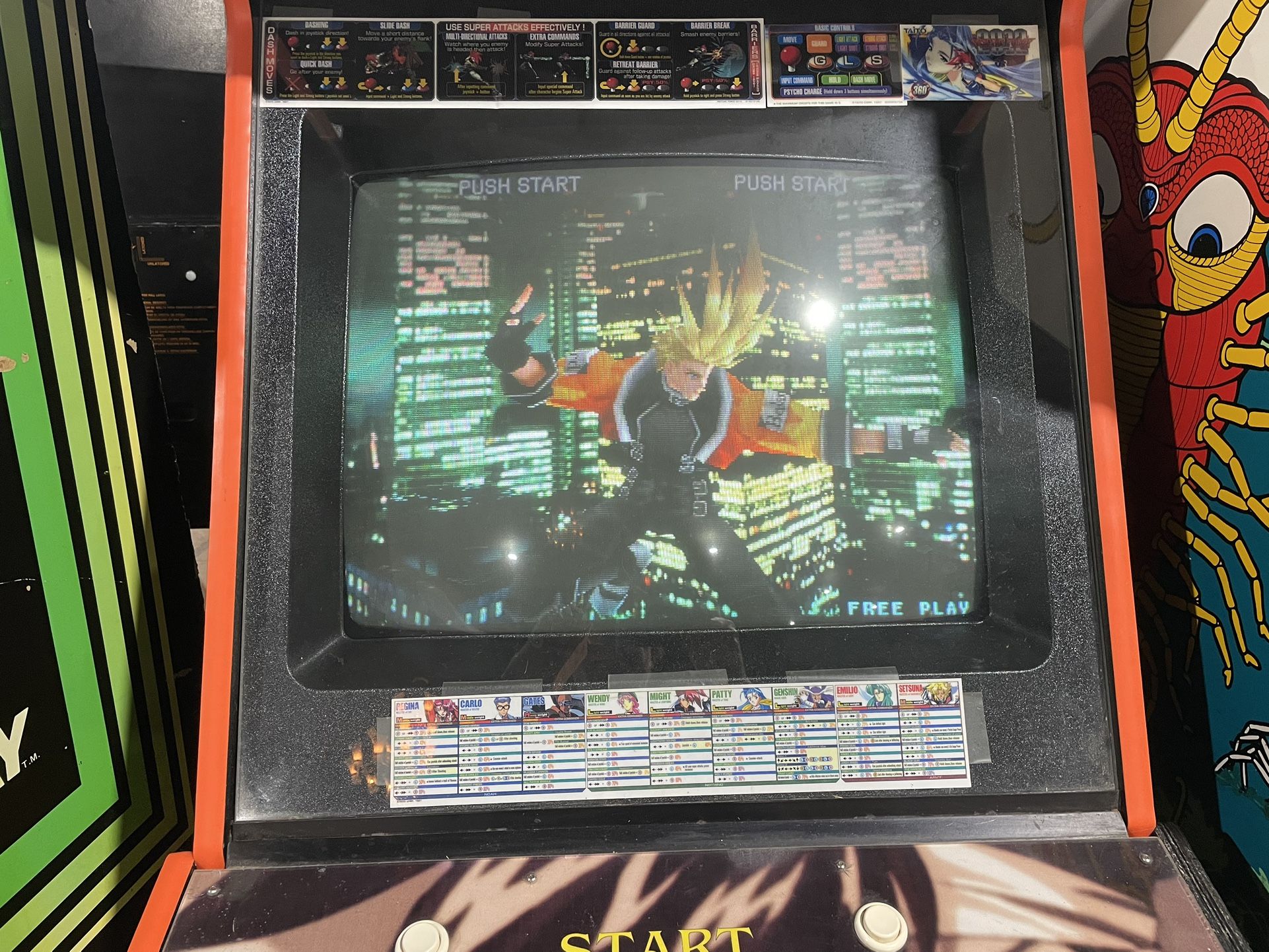 Psychic Force 2012 Arcade