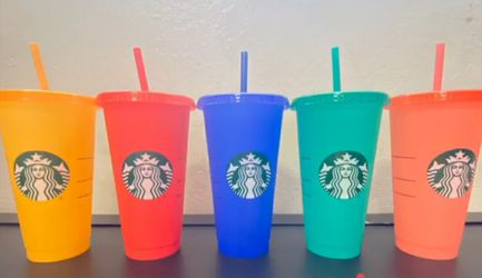 Color changing cups