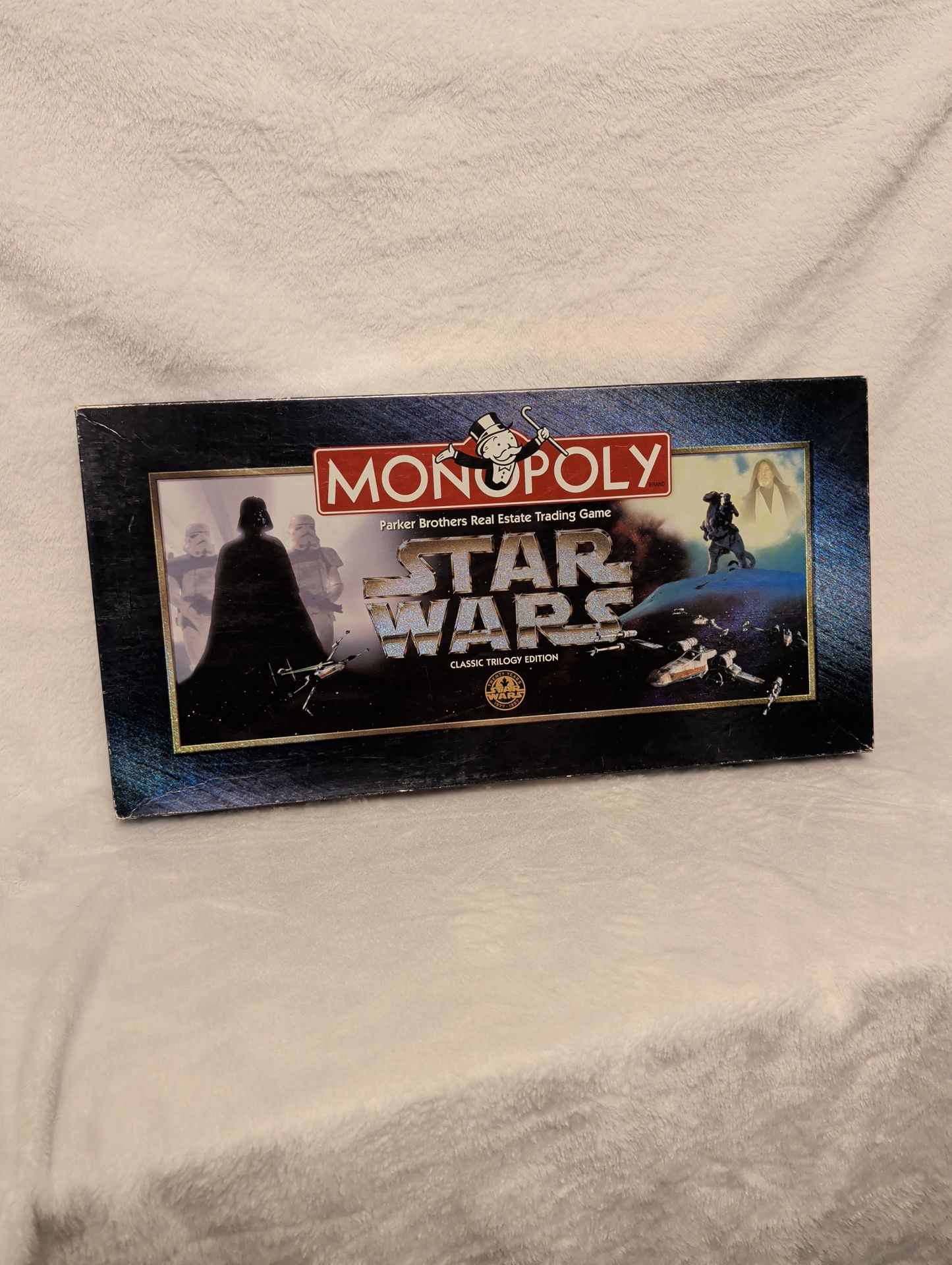 Monopoly Star Wars Classic Trilogy Edition board game (1997), 100% complete
