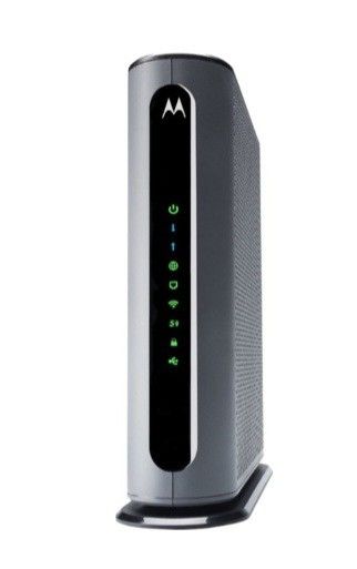 Motorola - MG8702 32x8 DOCSIS 3.1 Cable Modem + AC3200 Router - Black

