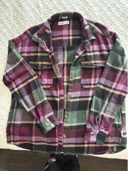 Hollister Plaid Jacket