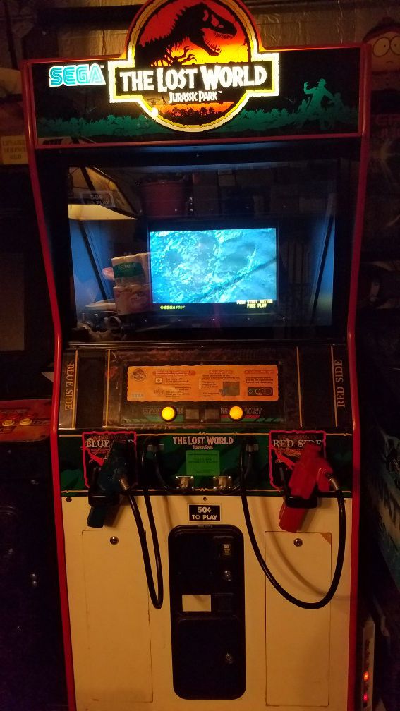 The Lost World Jurassic Park Arcade Game