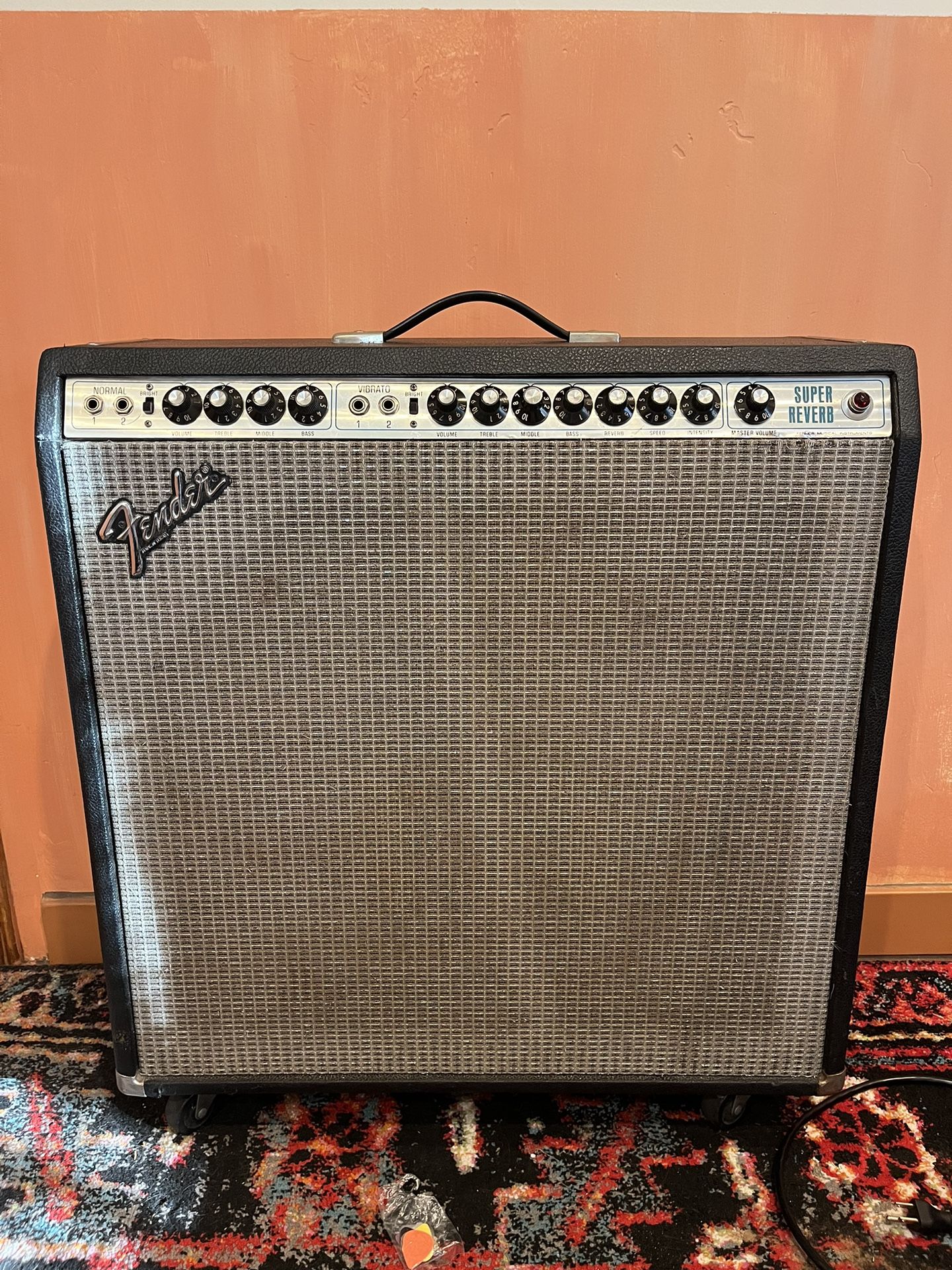 Fender Super Reverb Silverface Guitar Amplifier