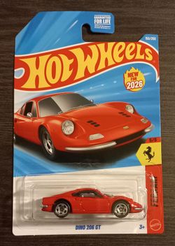 HotWheels Ferrari Dino 206 GT