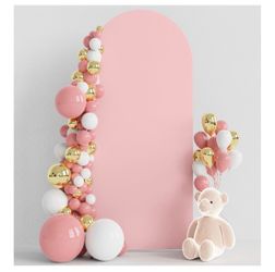 Arch Backdrop Cover - 6 ft Pink