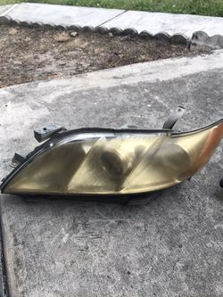 2007-2012 Toyota Camry headlight