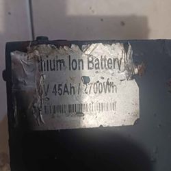 Lithium Battery For Electric Scooter 