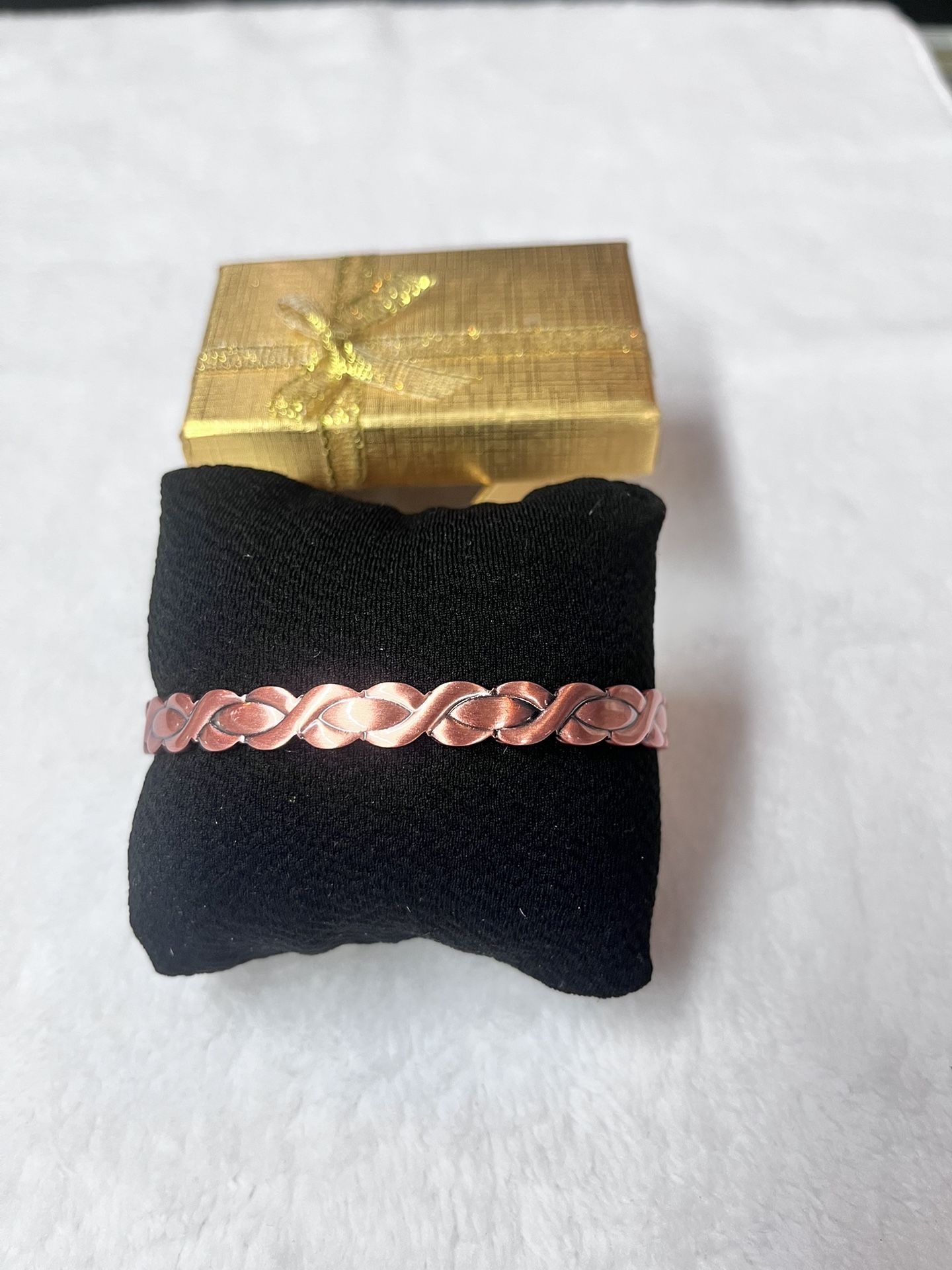 Brasalete Cobre Presio Fijo