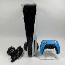 Sony PlayStation 5 Disc Edition PS5 825GB White Console Gaming System CFI-1015A