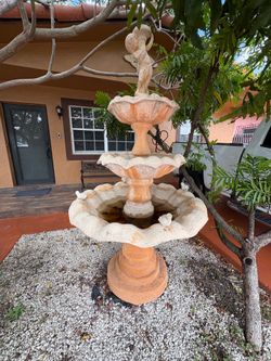 Concrete Fountain