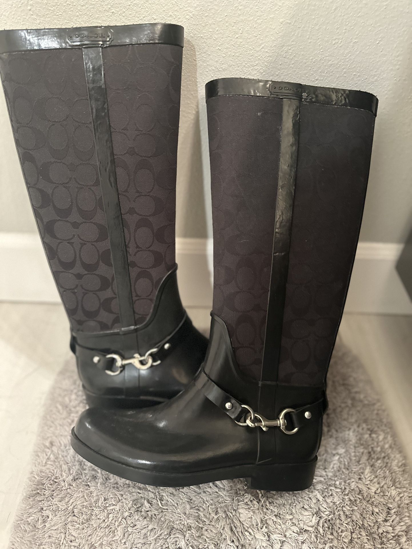 Coach Rain boots
