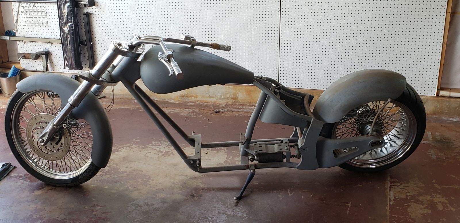 AirRide Motorcycle chassis