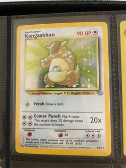 Pokemon Card kangaskhan