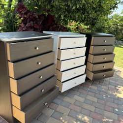 New Dresser Five Drawer Chest