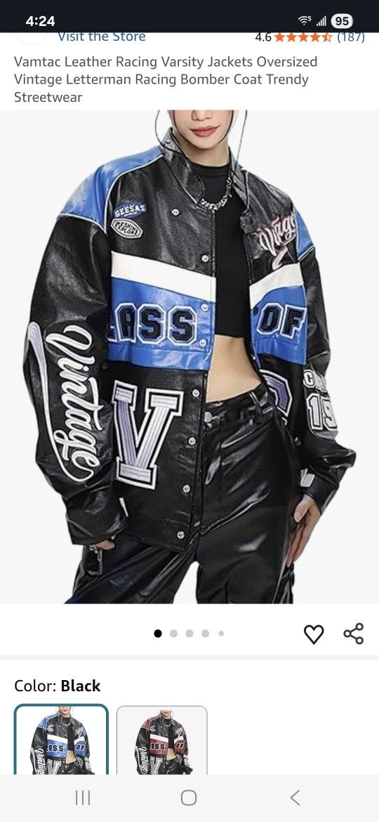 Mens/woman's Motorcycle Jacket Size Small But Fits Medium Or Large