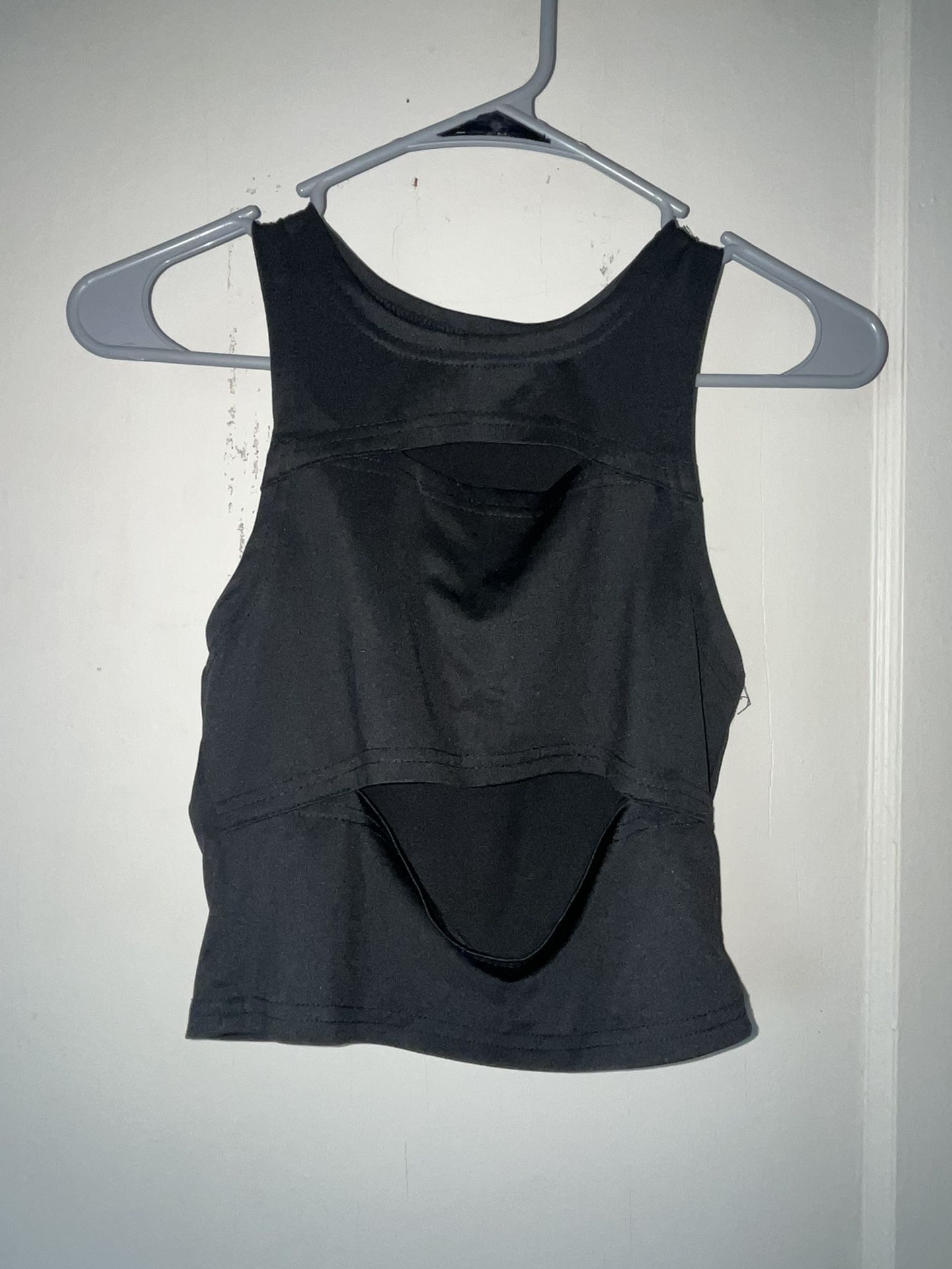 Black Crop Top