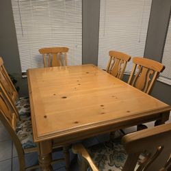 Wood Dinner Table 