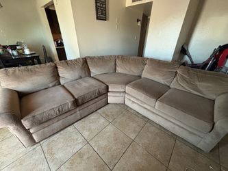 Tan couch