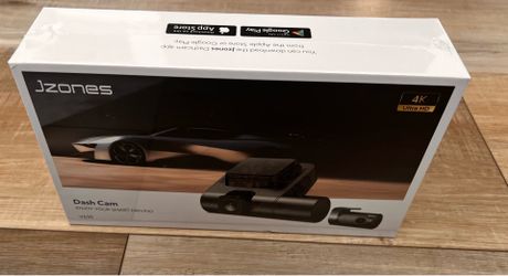Brand New Jzones V630 3-Channel 4K Dash Cam w/ GPS & 64GB Card