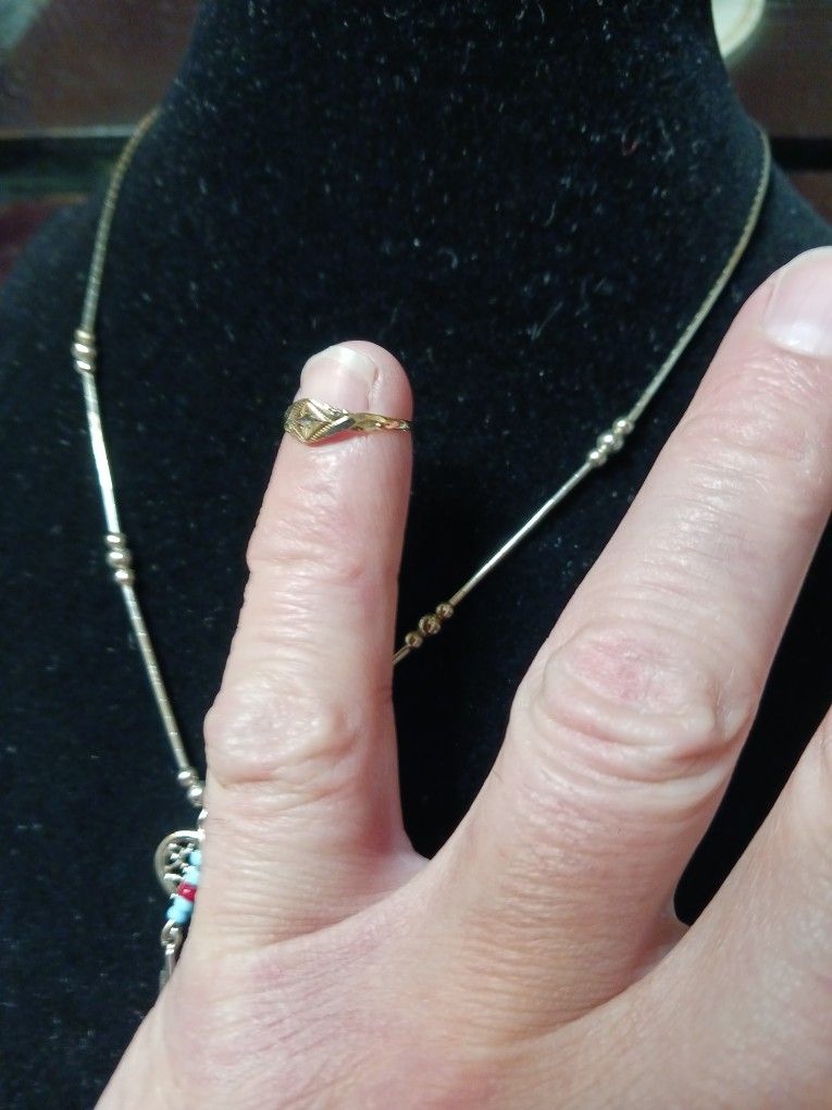 Childs 14k Yellow Gold Ring