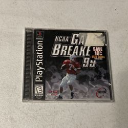 Sony PlayStation 1 NCAA game breaker 99 Game
