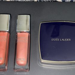 Dior Illuminator and Estee Lauder Eye Shadow Palette