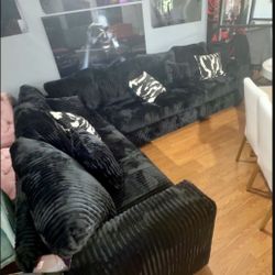 Corduroy SECTIONAL NEW $1400 FREE DELIVERY 