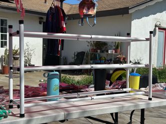 adjustable 3 tier shoe rack