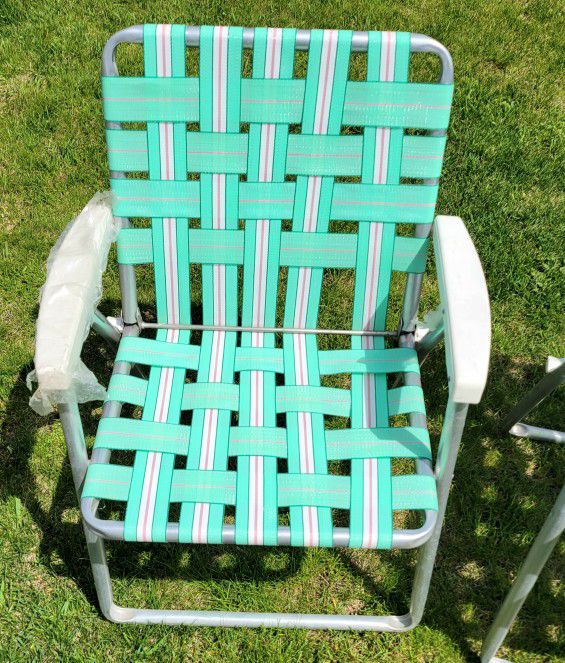 Real Vintage Lawn Chairs From The 70s Brand New 