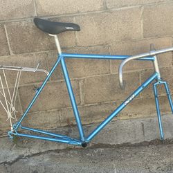 SR Semi Pro Touring Frame Set 58cm Early 80’s Vintage Lugged Steel Made In Japan