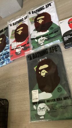 A Bathing Ape BAPE Graphic T-Shirts Bundle